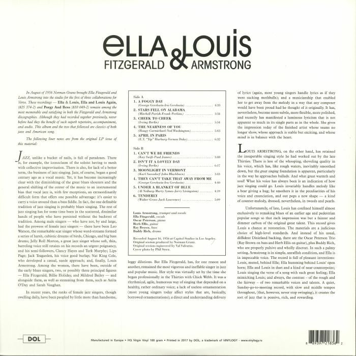 Ella & Louis (Reissue) - Ella Fitzgerald / Louis Armstrong