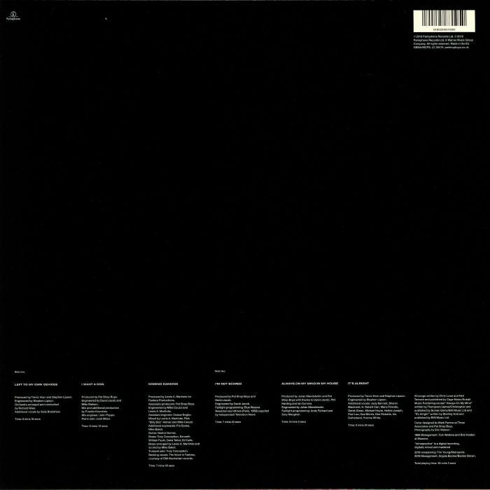 Introspective (Remastered) - Pet Shop Boys