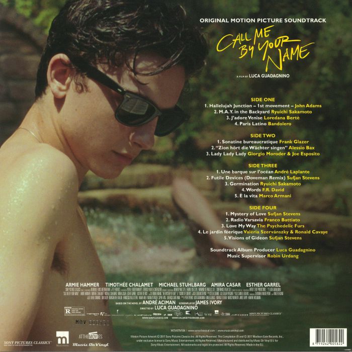Call Me by Your Name (Soundtrack) (Poster Hediyeli) - Sufjan Stevens / Ryuichi Sakamoto / Various