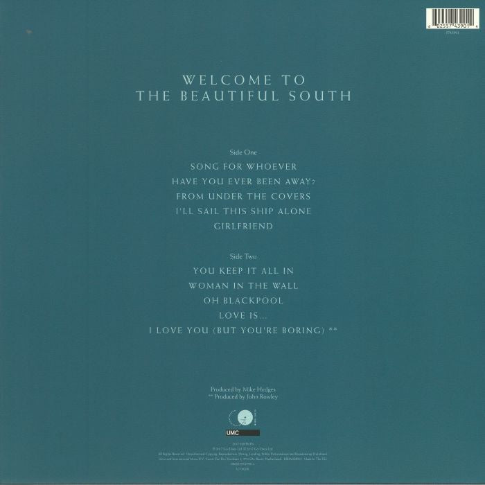 Welcome to the Beautiful South (Reissue) - The Beautiful South