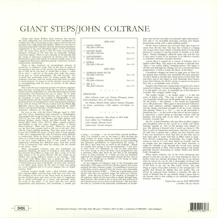 Giant Steps - John Coltrane