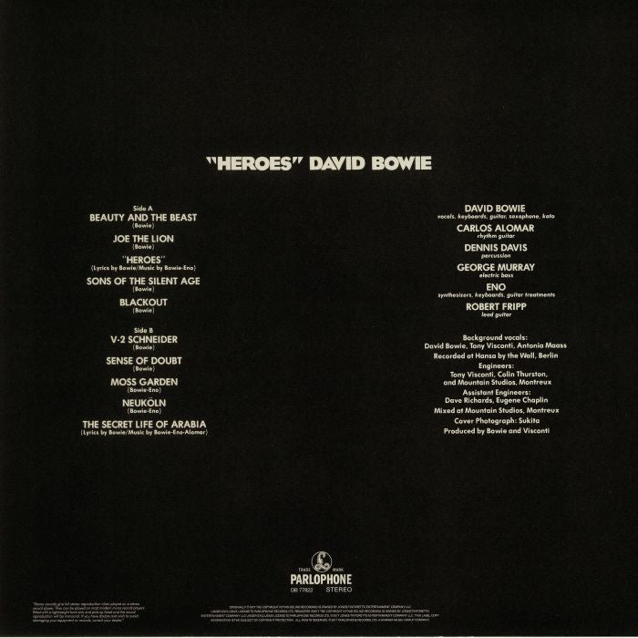 Heroes (Reissue) - David Bowie
