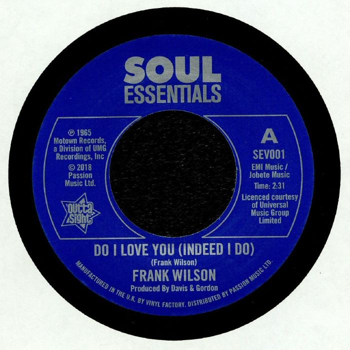 Do I Love You (Indeed I Do) - Frank Wilson