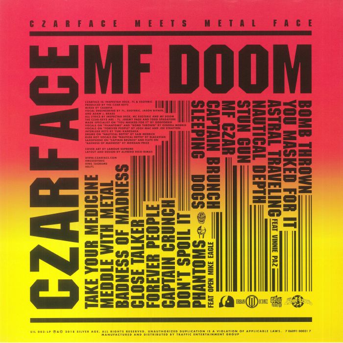 Czarface Meets Metal Face - Czarface / MF DOOM