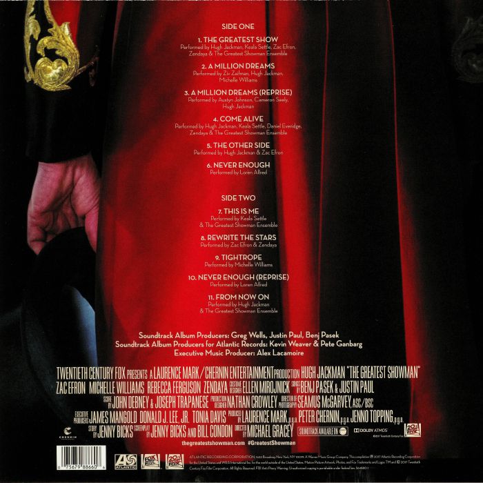 The Greatest Showman (Soundtrack) - Banj Pasek / Justin Paul