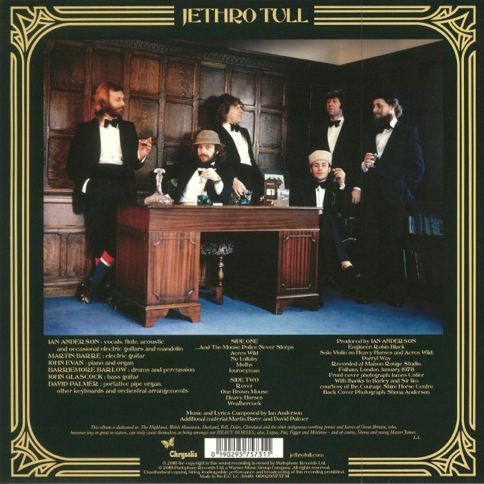 Heavy Horses: a Steven Wilson Stereo Remix (Booklet Hediyeli) - Jethro Tull