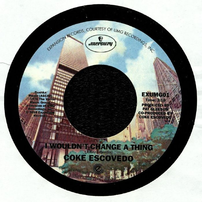 I Wouldn't Change a Thing - Coke Escovedo