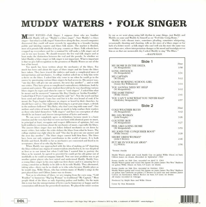 Folk Singer - Muddy Waters