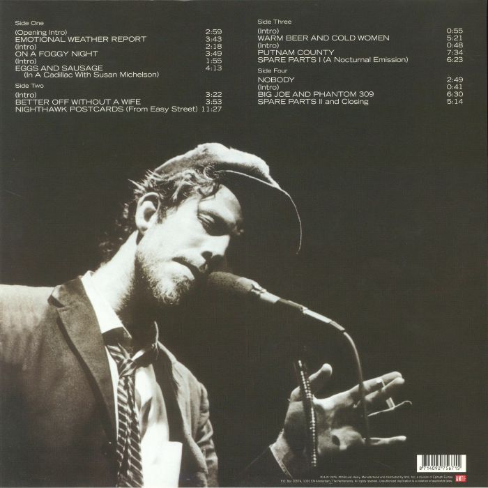 Nighthawks at the Diner (Reissue) - Tom Waits