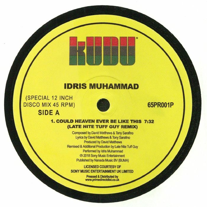Could Heaven Ever Be Like This (Late Nite Tuff Guy Remix & Original) - Idris Muhammad