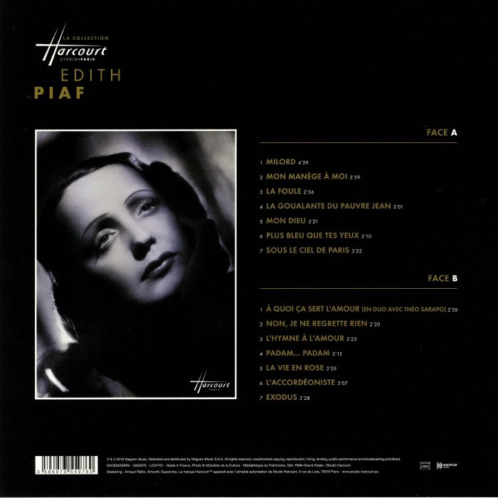 La Collection Harcourt - Edith Piaf