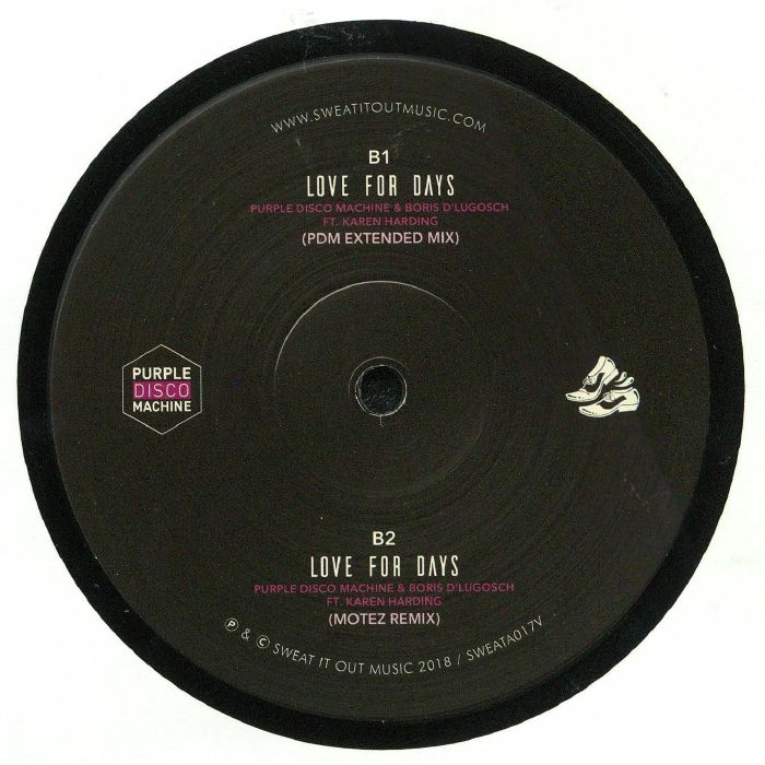 Love for Days - Purple Disco Machine / Boris D'Lugosch feat Karen Harding