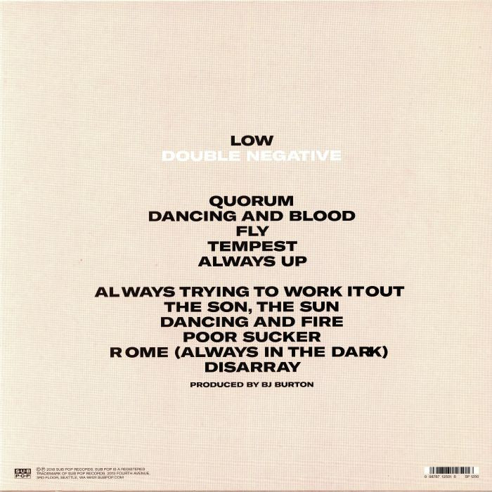 Double Negative - Low