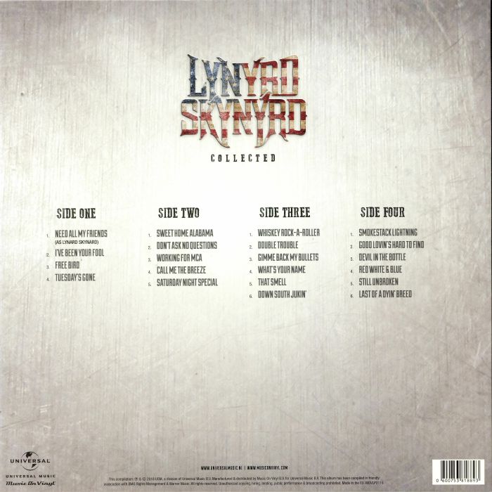 Collected (Booklet Hediyeli) - Lynyrd Skynyrd