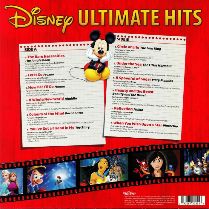 Disney Ultimate Hits - Various