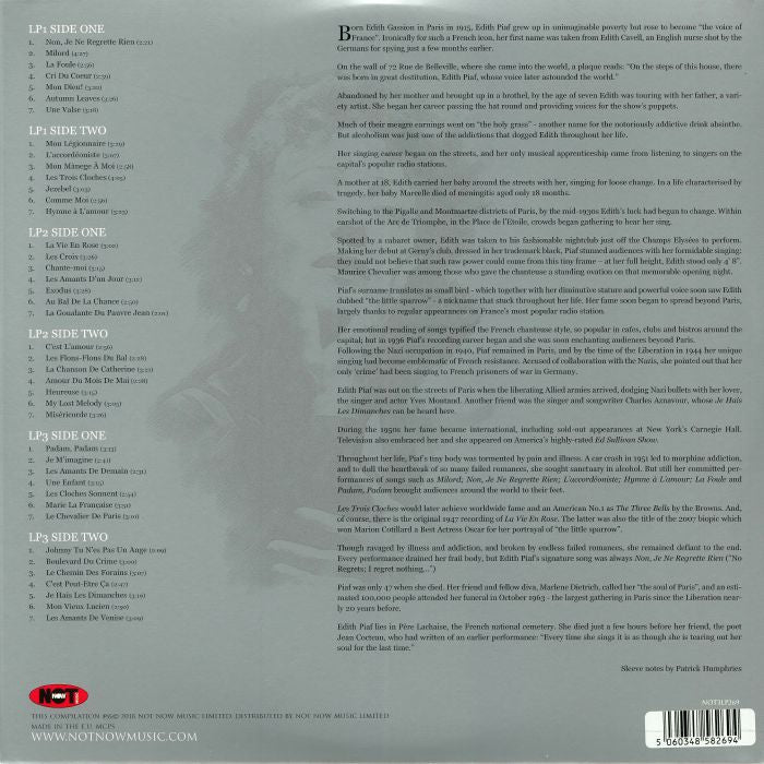 The Platinum Collection - Edith Piaf