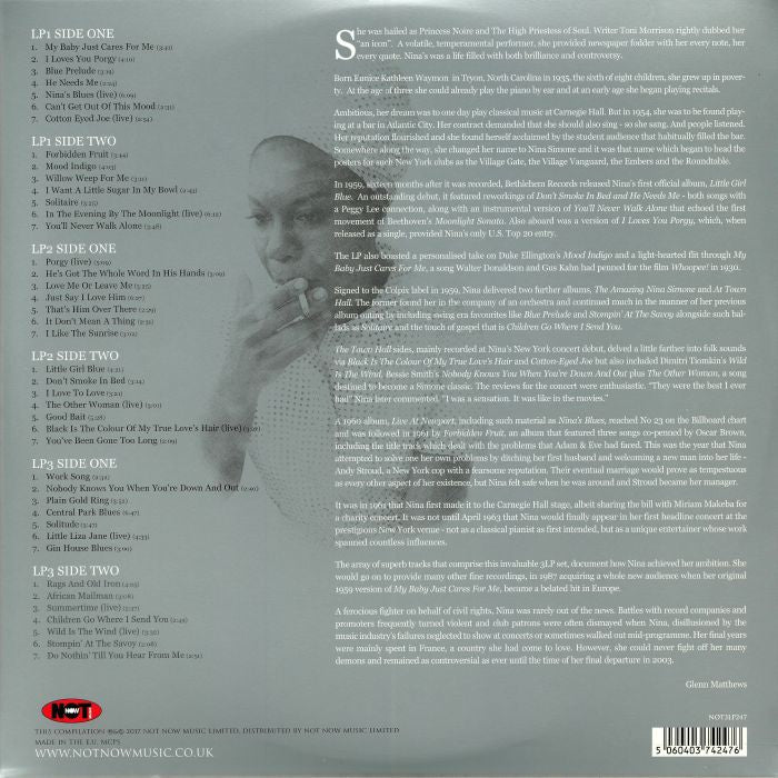 The Platinum Collection (3xLP) (White Vinyl) - Nina Simone