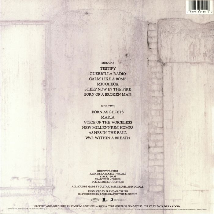 The Battle of Los Angeles (Reissue) - Rage Against the Machine