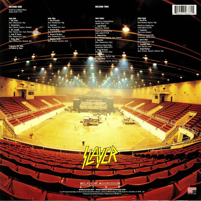 Decade of Aggression: Live - Slayer