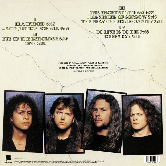 And Justice for All (Remastered) - Metallica