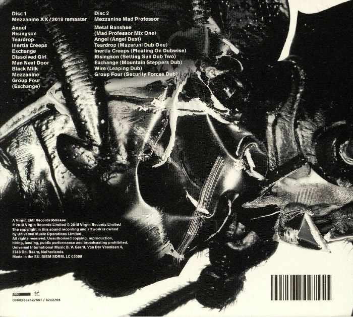 Mezzanine (20th Anniversary Edition) (Remastered) - Massive Attack (CD)