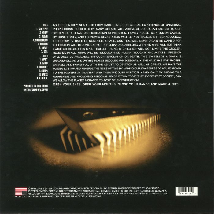 System of a Down (Reissue) - System of a Down