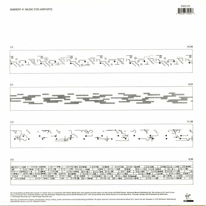 Ambient 1: Music for Airports (Reissue) - Brian Eno