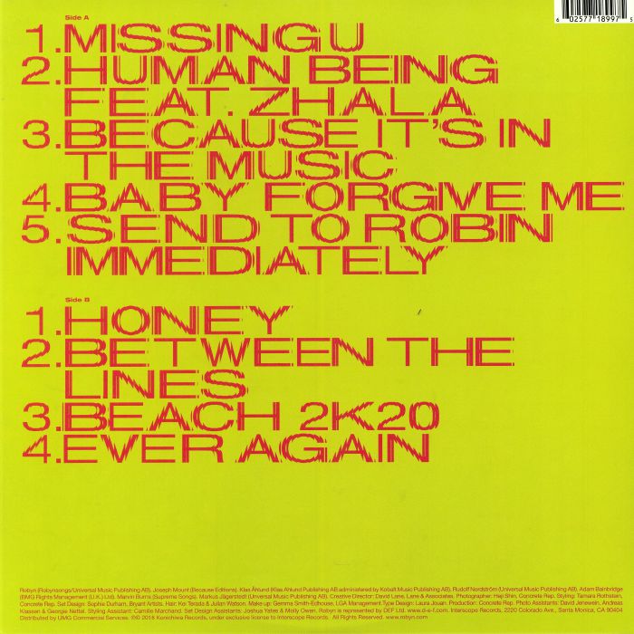 Honey - Robyn