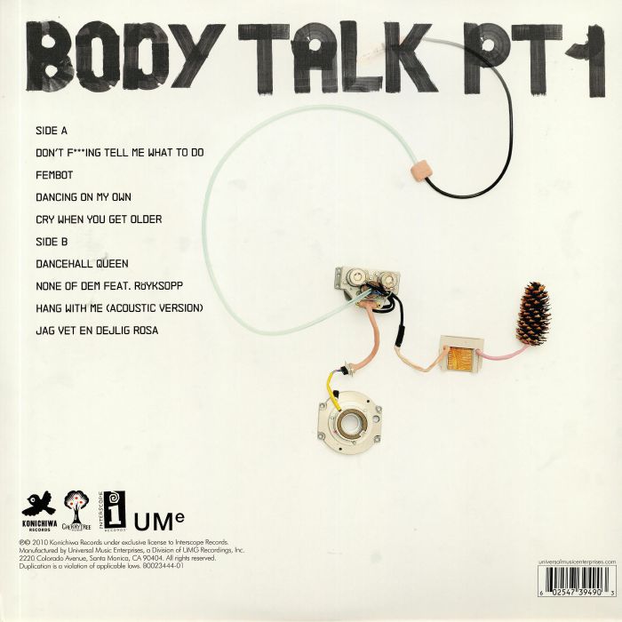 Body Talk Part 1 (Orange Vinyl) - Robyn