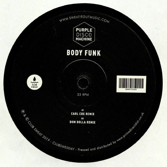 Body Funk (Remixes) - Purple Disco Machine