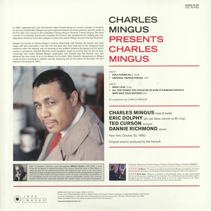 Presents Charles Mingus: Deluxe Edition (Reissue) - Charles Mingus