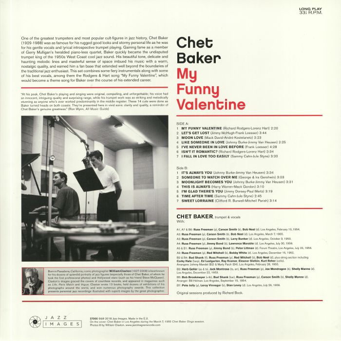 My Funny Valentine (Deluxe Edition) (Reissue) - Chet Baker