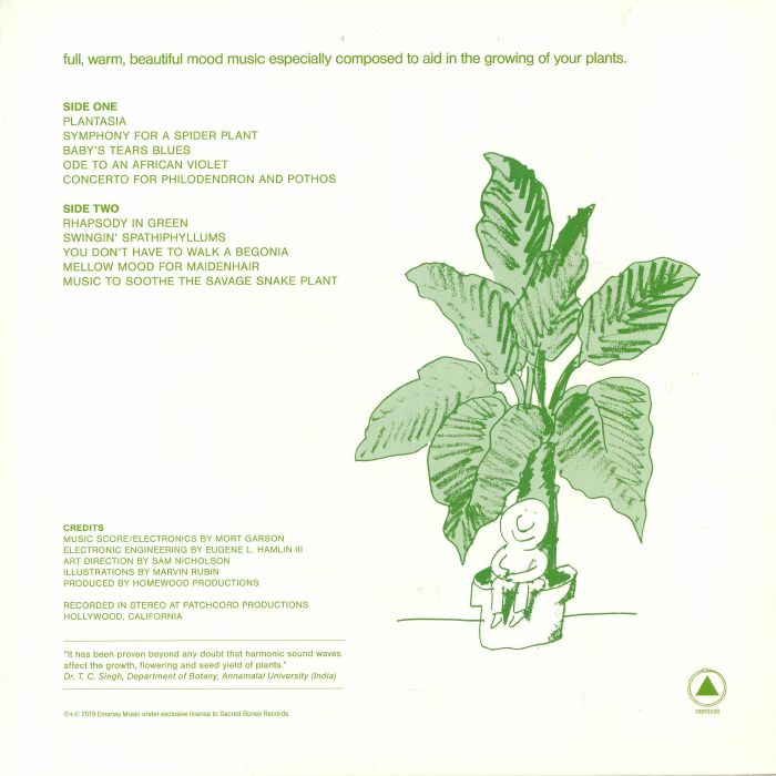 Mother Earth's Plantasia (Reissue & Limited Green Vinyl) - Mort Garson