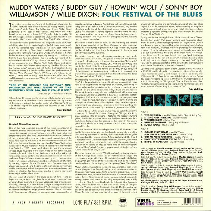 Folk Festival of the Blues (Collector's Edition) (Reissue) - Muddy Waters / Howlin' Wolf / Buddy Guy / Sonny Boy Williamson / Willie Dixon
