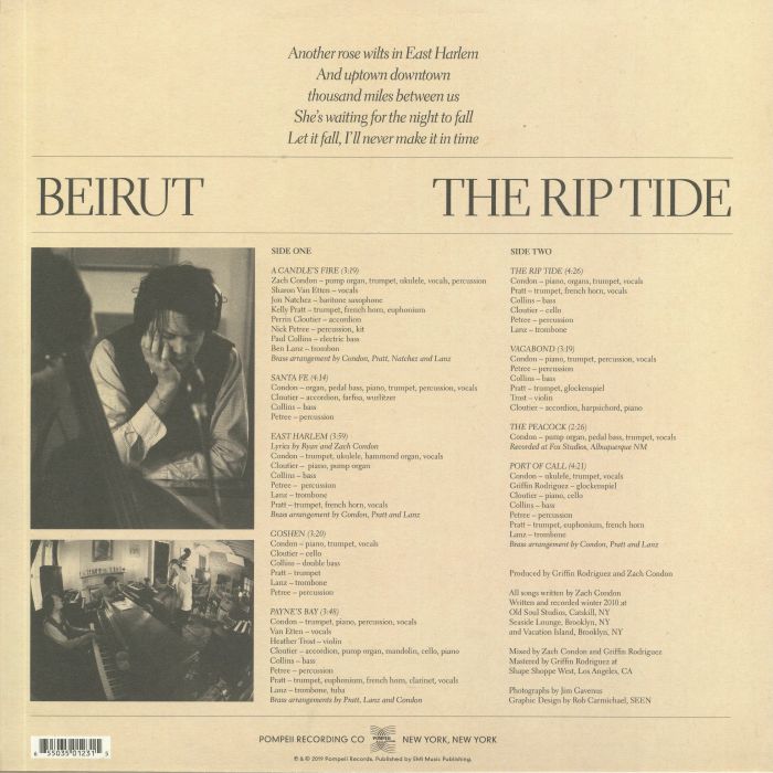The Rip Tide (Reissue) - Beirut