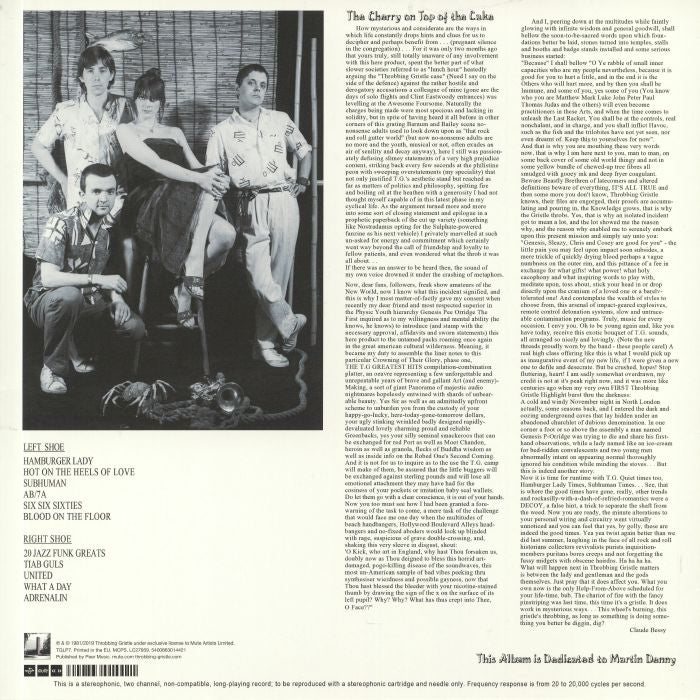 Greatest Hits: Entertainment Through Pain (Reissue) - Throbbing Gristle