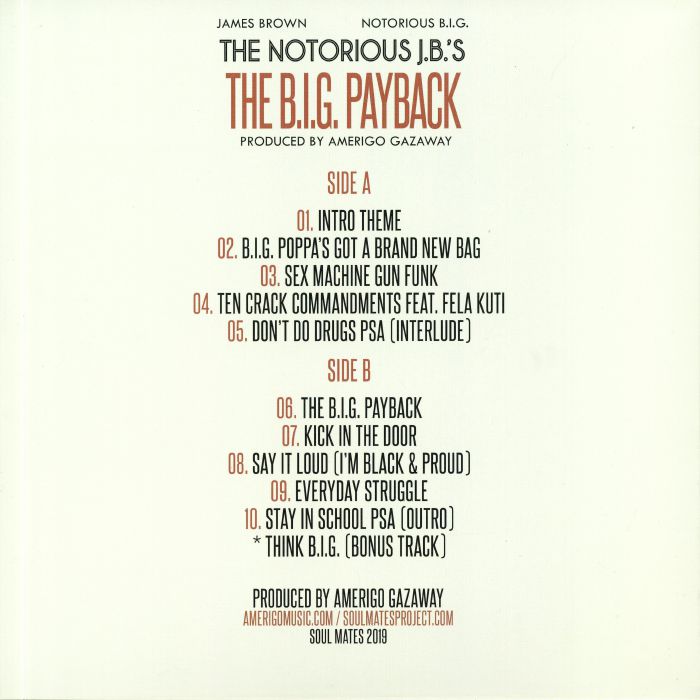 The Notorious Jb's: the Big Payback - Notorious Big vs James Brown