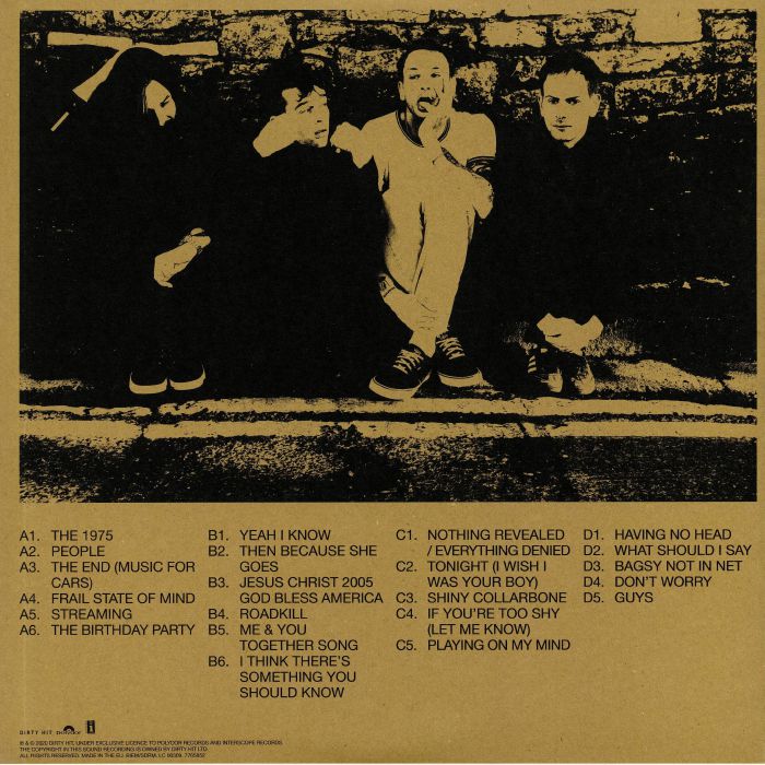 Notes on a Conditional Form (Clear Vinyl) - The 1975