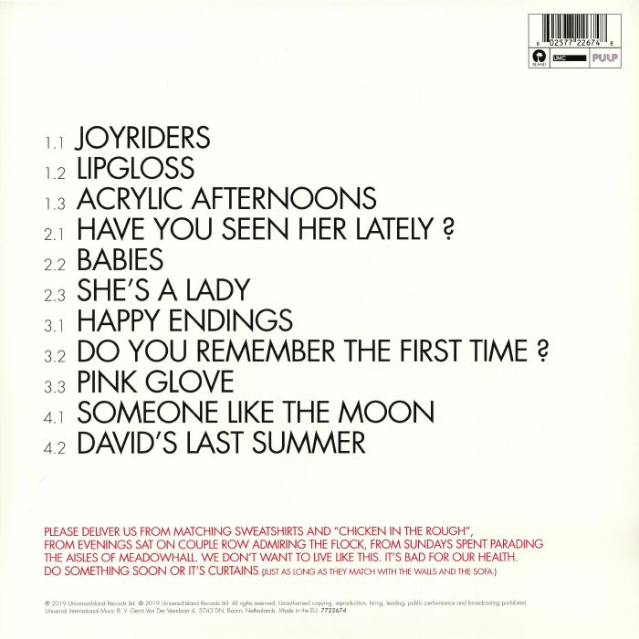 His N Hers (25th Anniversary Deluxe Reissue) - Pulp
