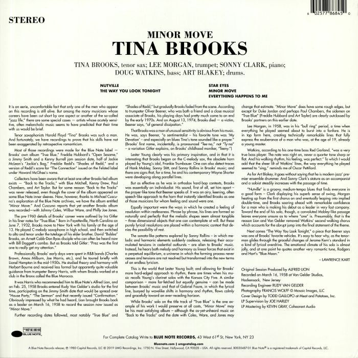 Minor Move (Tone Poet Series) (Reissue) - Tina Brooks
