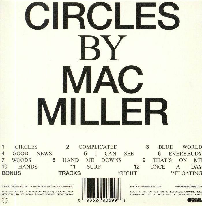 Circles - Mac Miller (CD)