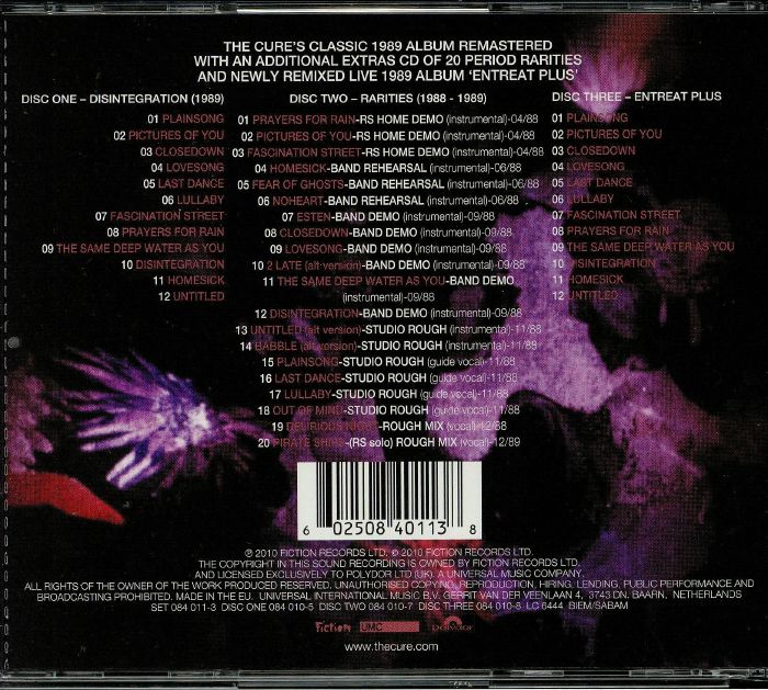 Disintegration (Remastered) - The Cure (CD)