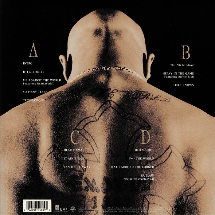 Me Against the World (25th Anniversary Edition) (Reissue) - 2 Pac