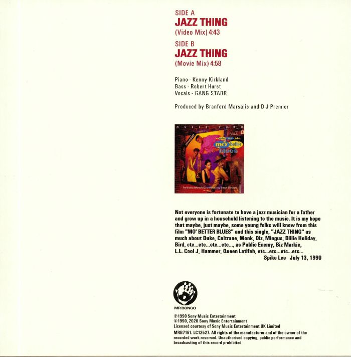 Jazz Thing (Reissue) - Gang Starr