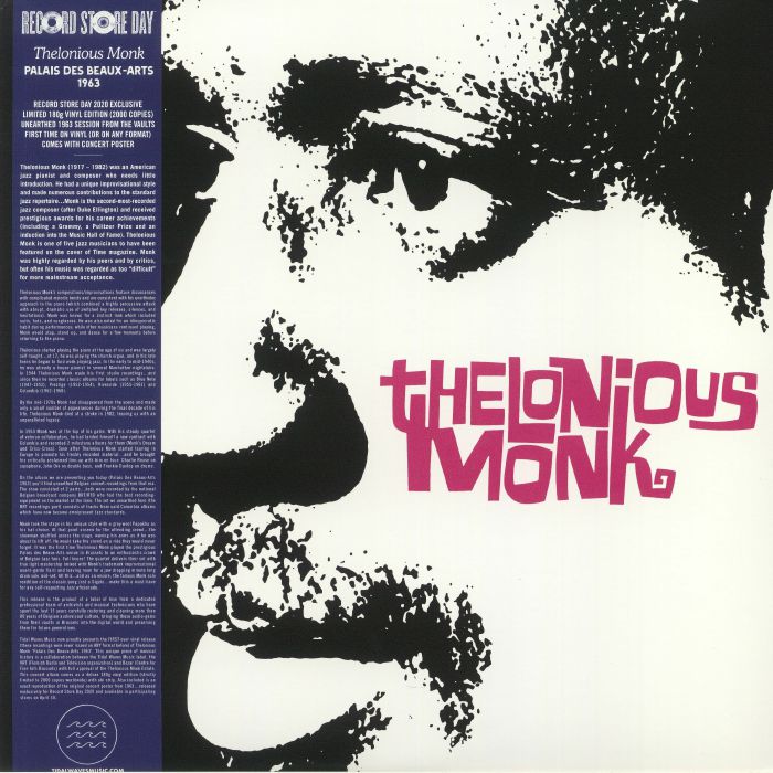 Palais Des Beaux Arts 1963 (Record Store Day 2020) - Thelonious Monk