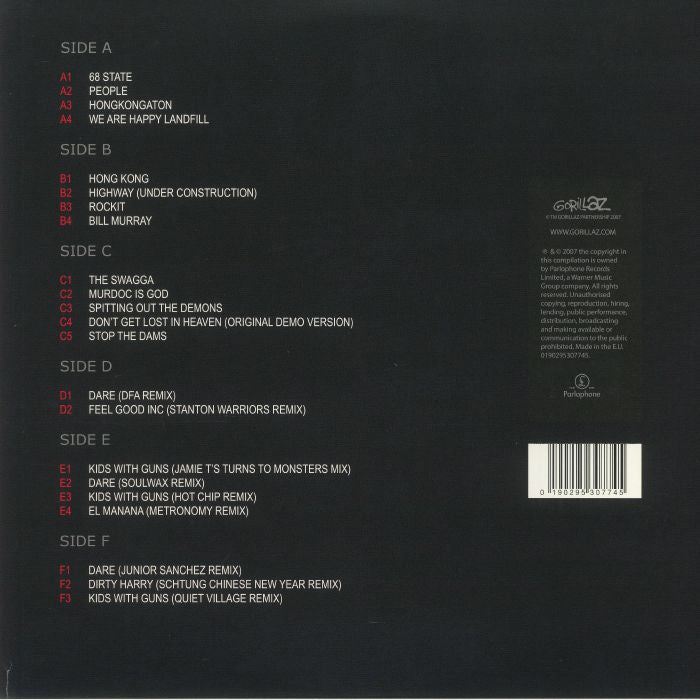 D Sides (Record Store Day 2020) - Gorillaz