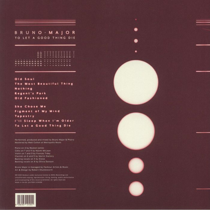 To Let a Good Thing Die - Bruno Major