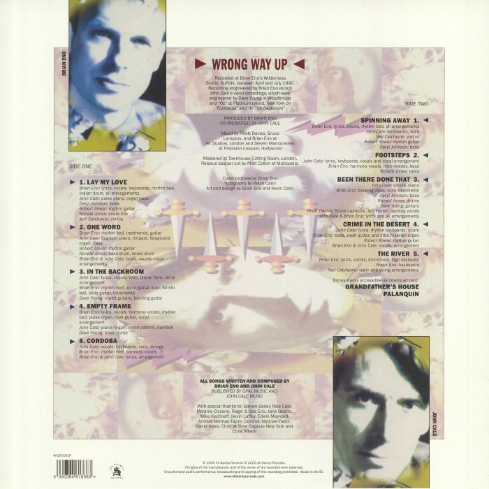 Wrong Way Up (30th Anniversary Edition) - Brian Eno / John Cale