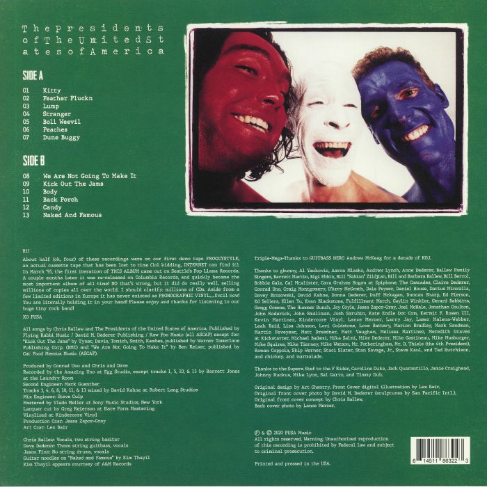 The Presidents of the United States of America - The Presidents of the United States of America