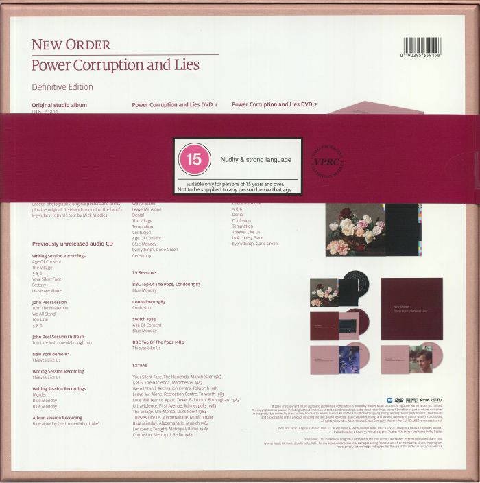 Power Corruption & Lies (Definitive Edition) (Box Set) - New Order (2xCD)